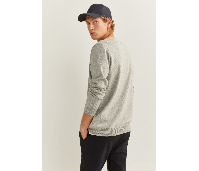 Springfield 141960946 Large Knitwear for Men - Grey - Zoom Image 3