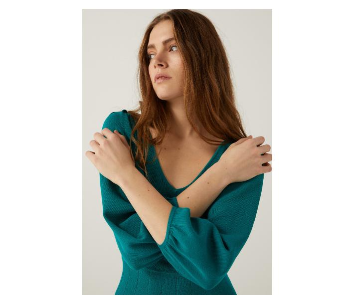 Springfield 133968024 Large Knitwear for Women - Green - Zoom Image 4