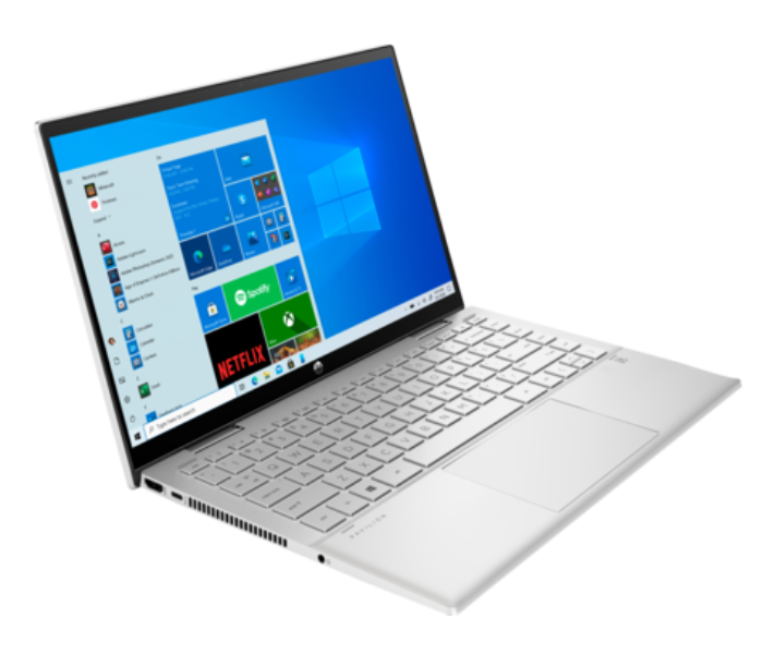 HP Pavilion x360 Convertible 3A2S7EA 14 Inch FHD Touch-Flip  Intel Core i5-1135G7 8 GB RAM 512 GB SSD Intel Iris Xe Graphics Windows 10 - Natural Silver - Zoom Image 3