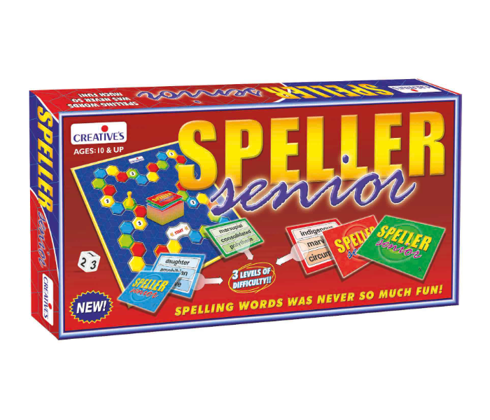 JMsouq Creative Educational CE00809 Speller Senior Educational Game for Kids - Zoom Image 1