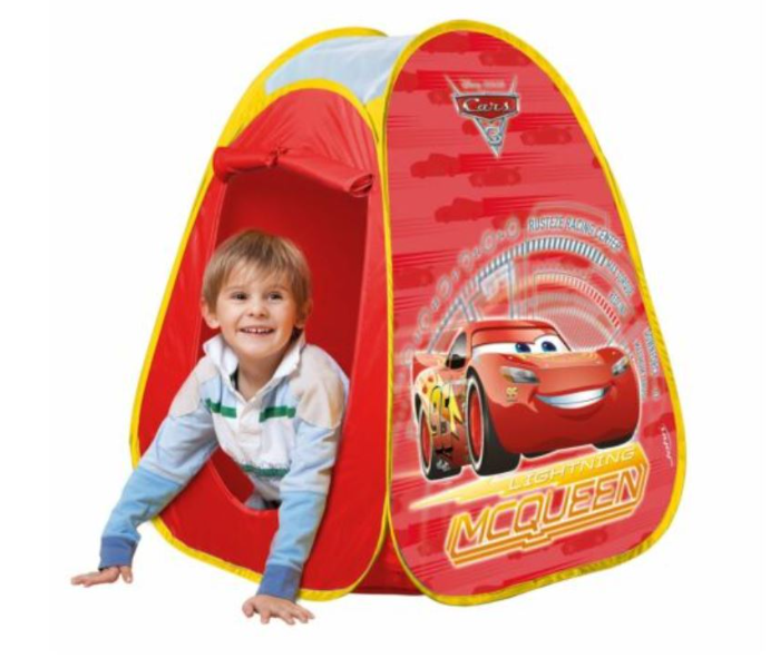 John 130072554 Disney Cars Pop Up Play Tent for Kids - Red - Zoom Image