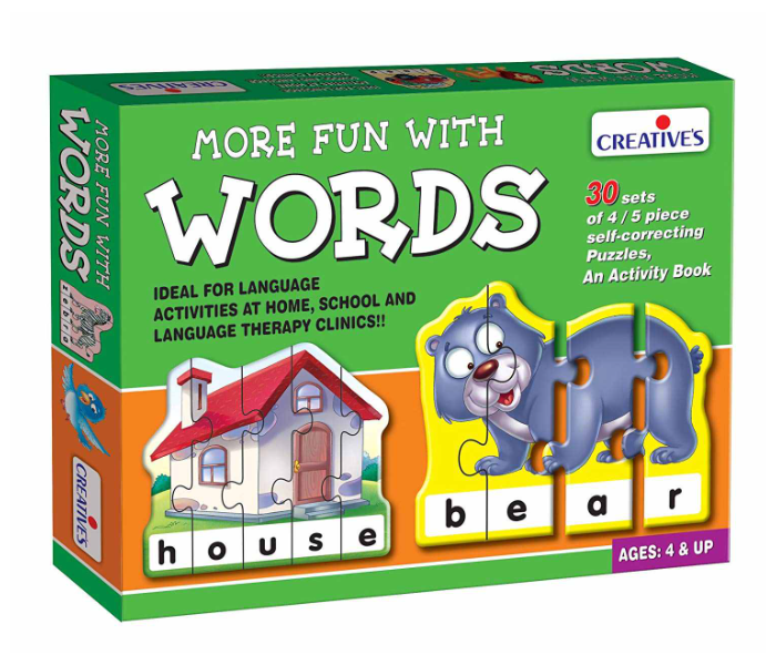 JMsouq Creative Educational CE00641 More Fun with Words Educational Game for Kids - Zoom Image 1