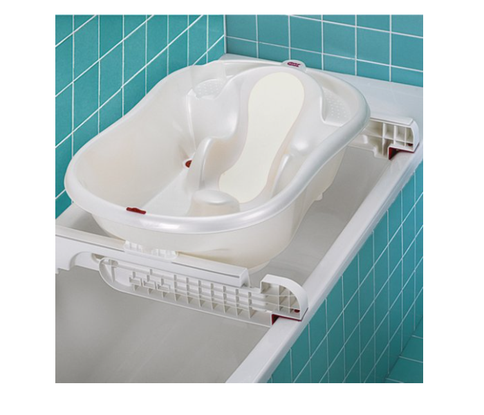 OKBaby 038808-68 Onda Evolution comfy Tub With support Bar - White - Zoom Image 1