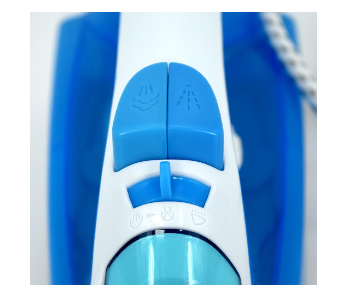 Microdigit MD920I Power Steam Iron Box - White and Blue - Zoom Image 3