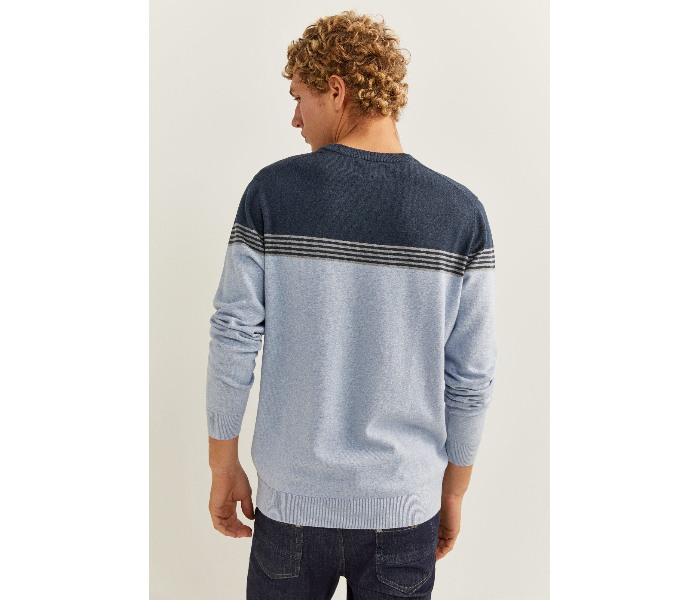 Springfield 141967611 XXL Knitwear for Men - Blue - Zoom Image 3