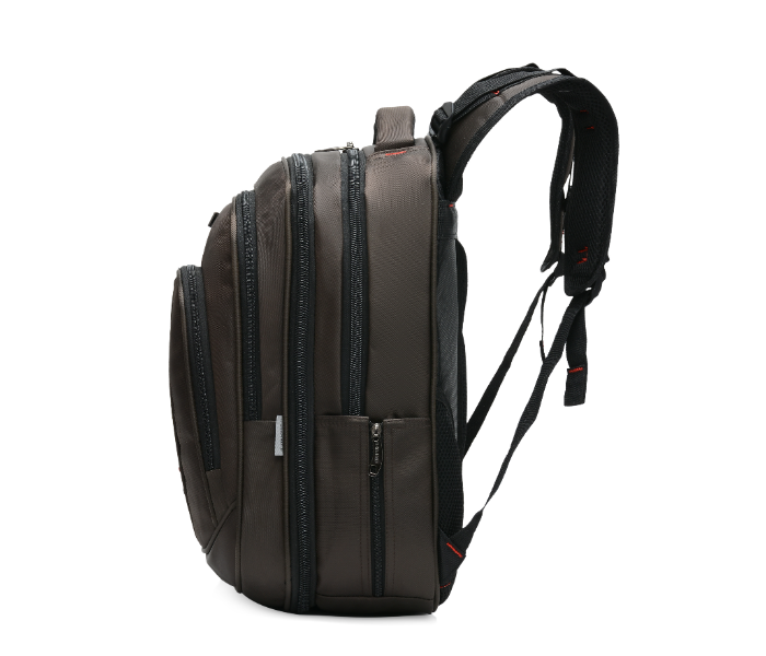 Star Gold SG-BP220 18 Inch Laptop Backpack - Dark Brown - Zoom Image 3