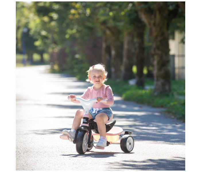 Smoby 7600741501 Baby Driver Plus Tricycle - Pink - Zoom Image 4