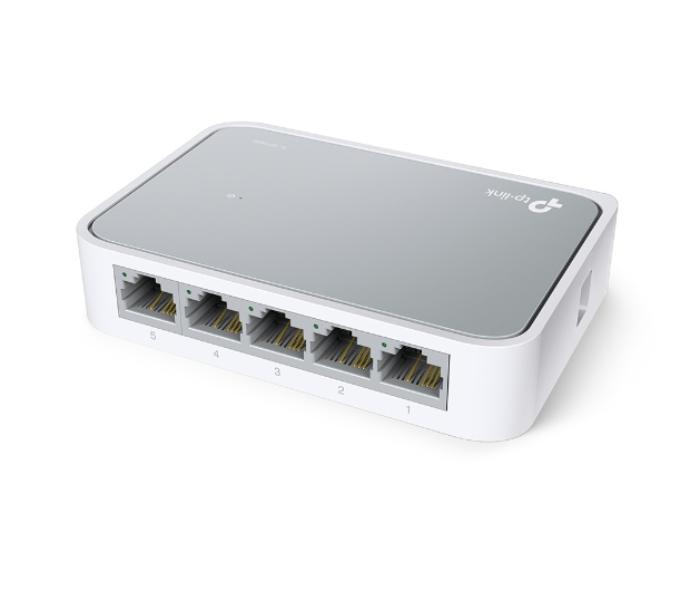 TP-Link 5-Port 10 100Mbps Desktop Switch TL-SF1005D - White - Zoom Image 2