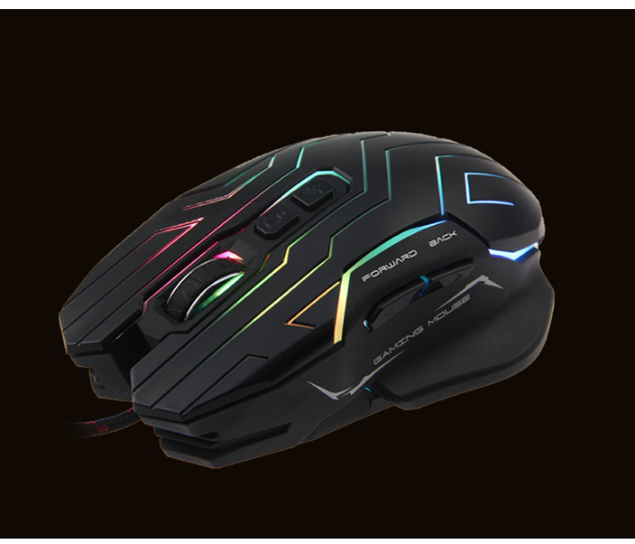 Meetion GM22 Dazzling Gaming Mouse - Black - Zoom Image 5