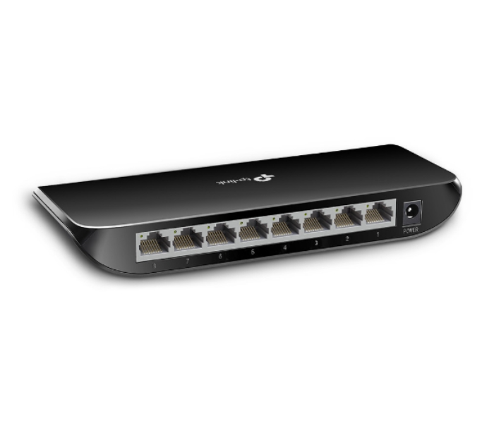 TP-Link 8-Port Gigabit Desktop Switch TL-SG1008D - Black - Zoom Image 3