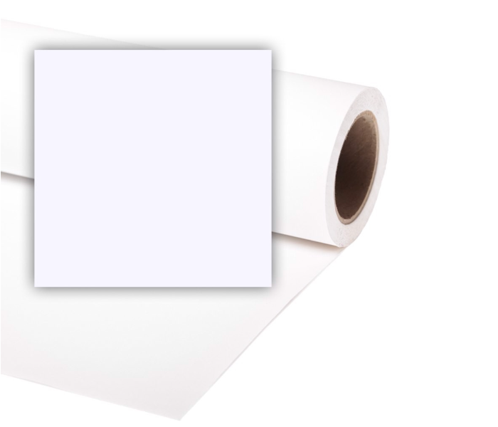 Manfrotto Colorama 2.72 X 11 Meter Paper Background - Arctic White - Zoom Image 1