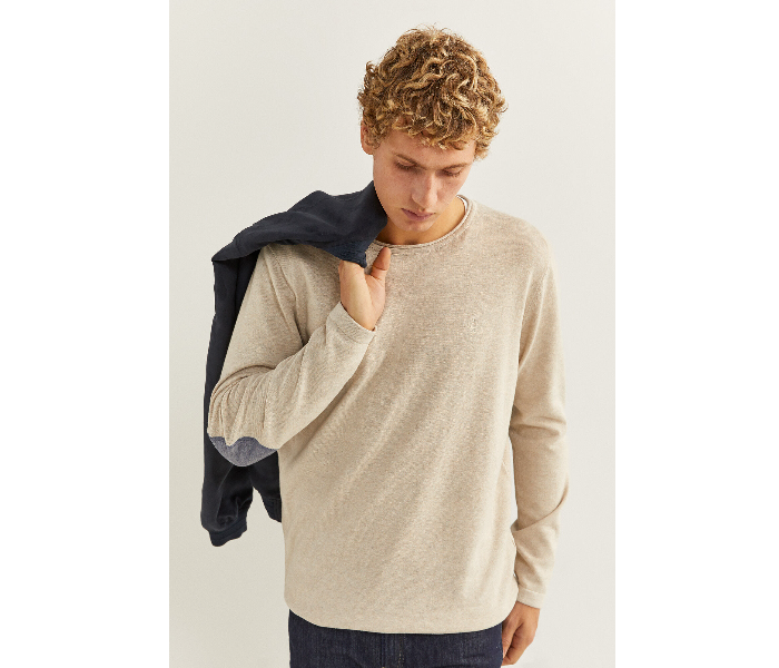 Springfield 140938751 XL Knitwear for Men - Beige - Zoom Image 2