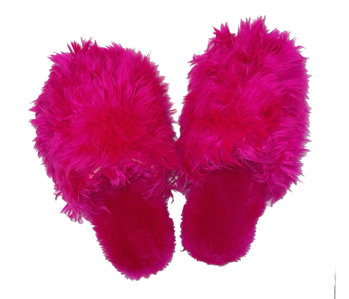 Casual LFC112 US 08 Daily Wear Soft Flat Home Slippers for Women - Dark Pink - Zoom Image