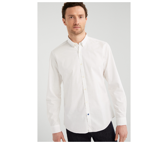 Springfield 150550599 XS Shirts for Men - White - Zoom Image 1