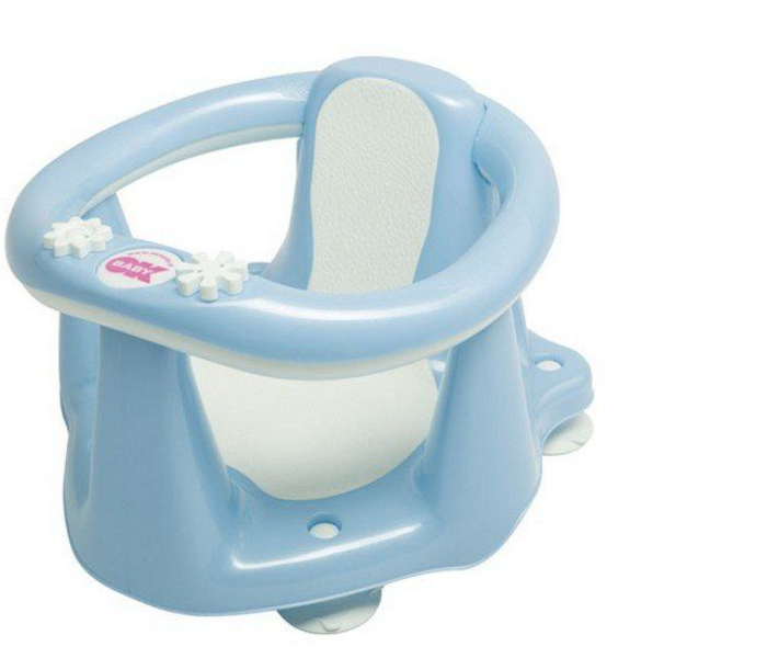 OKBaby 038799-55 Flipper Evolution Bath Seat with Slip-free rubber - Light Blue - Zoom Image