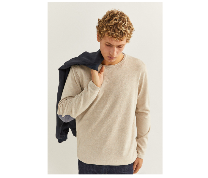 Springfield 140938751 XXL Knitwear for Men - Beige - Zoom Image 2