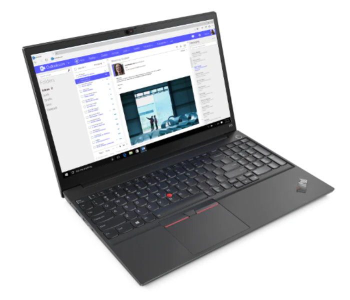 Lenovo ThinkPad E15 Gen2 20TD000HAD 15.6 Inch FHD IPS Intel Core i7-1165G7 Processor 8GB DDR4 RAM 512GB SSD Intel Iris Xe Graphics Win10 Pro 64 - Black - Zoom Image 4