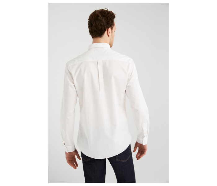 Springfield 150550599 XS Shirts for Men - White - Zoom Image 3