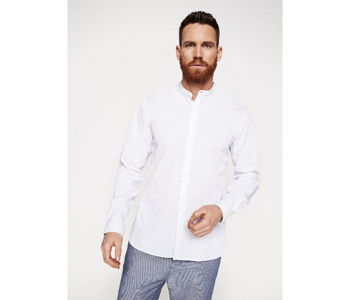 Springfield 150344899 S Shirts For Men - White - Zoom Image 4