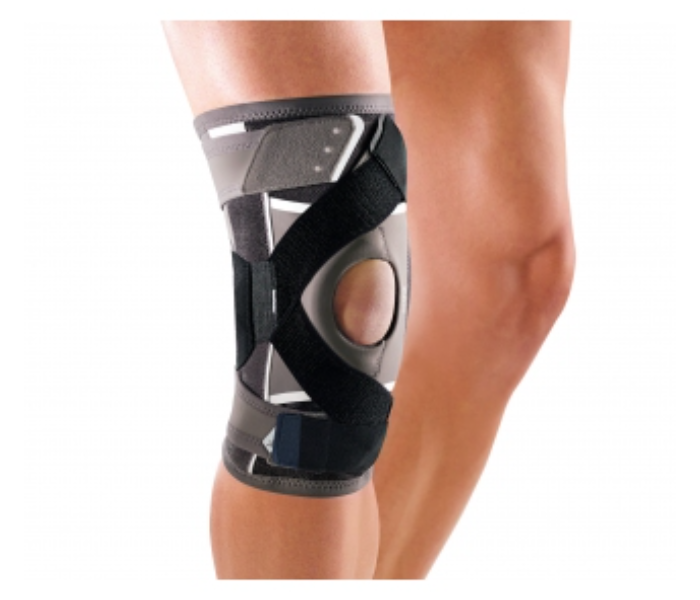 Lohmann and Rauscher 2177022300 Size 1 Ligaction City Comfort Knee Brace - Black - Zoom Image