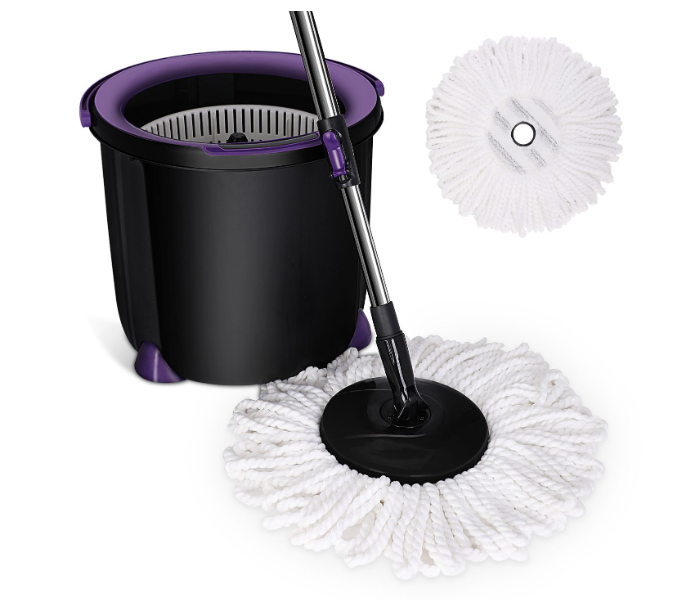 Easy Wring and Clean Spin and Rotating Mop Set - Black - Zoom Image