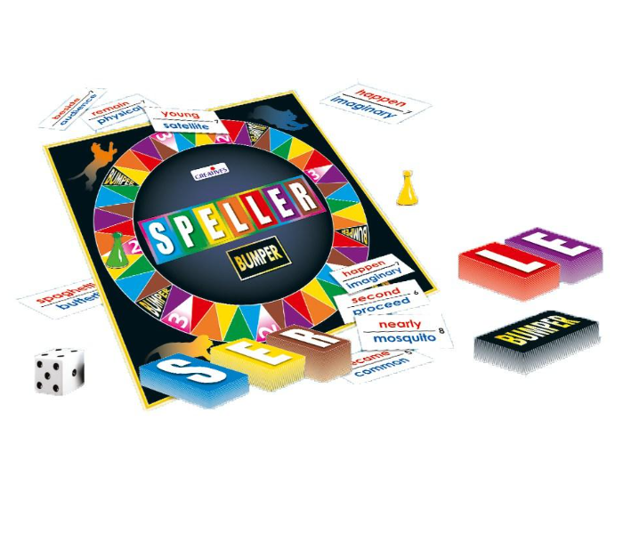 JMsouq Creative Educational CE00808 Speller Junior Board Game for kids - Zoom Image 2