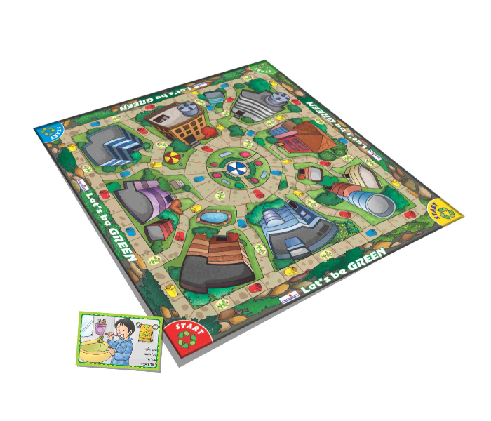 JMsouq Creative Educational CE01047 Lets Be Green Board Game for Kids - Zoom Image 2