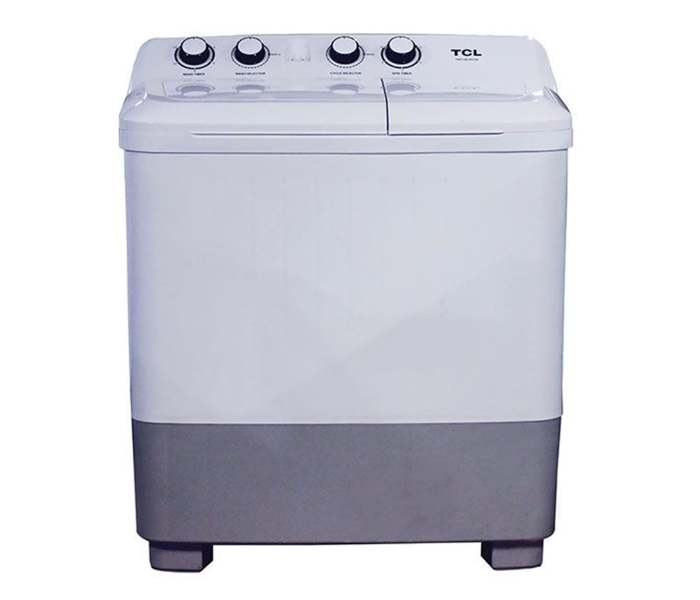 TCL TM-WM10-80 Semi Automatic 10Kg Washing Machine - White - Zoom Image