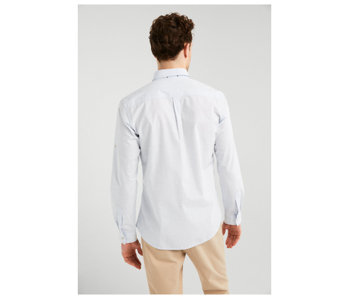 Springfield 150550514 Small Shirts for Men - White - Zoom Image 2