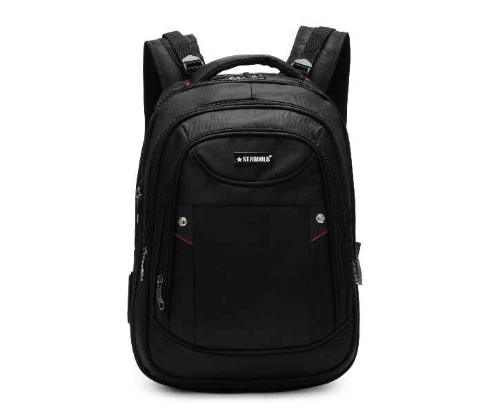 Star Gold SG-BP220 18 Inch Laptop Backpack - Black and Red - Zoom Image 1