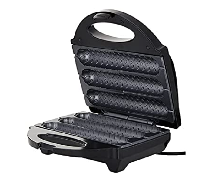 Saachi HD1546 700W Non Stick Waffle Hot Dog Maker - Black and Silver - Zoom Image 3