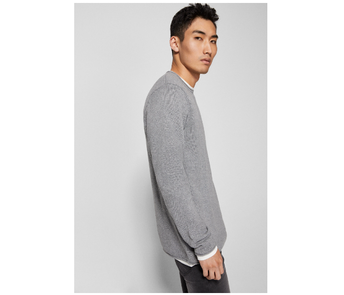 Springfield 140451243 XXL Knitted Jumper for Men - Dark Grey - Zoom Image 2