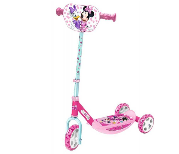 Smoby 7600750167 3 Wheel Minnie Kids Scooter - Pink - Zoom Image