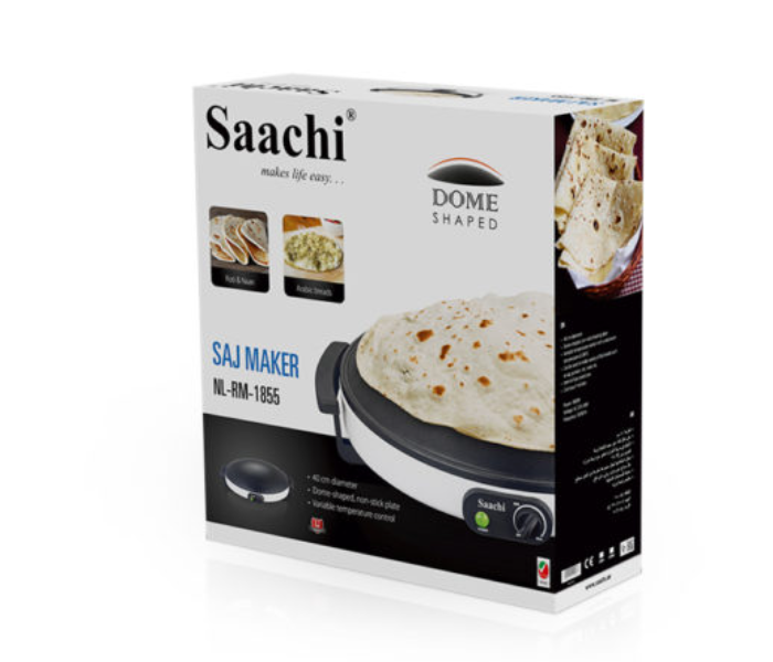 Saachi RM1855 1800W 40cm Non Stick Bread Maker - White - Zoom Image 2