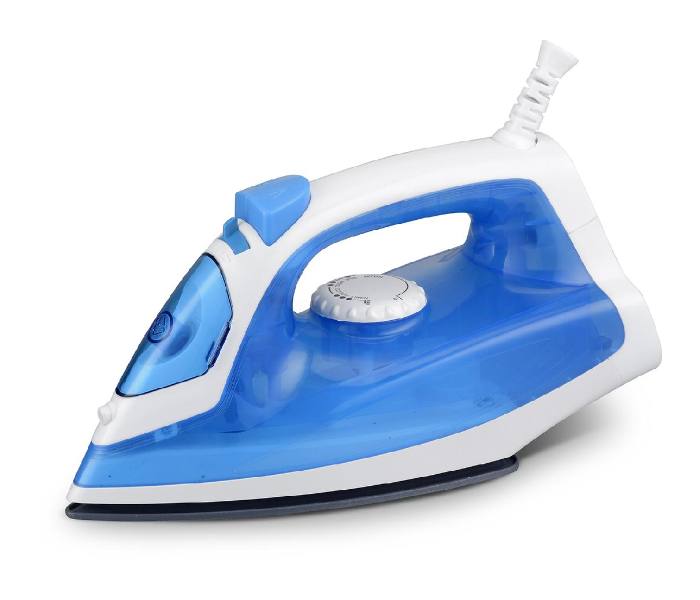 Microdigit MD920I Power Steam Iron Box - White and Blue - Zoom Image 1