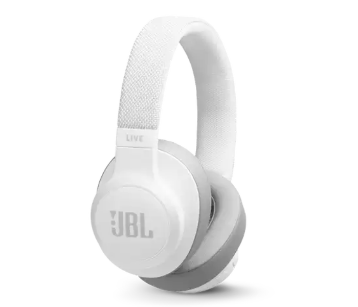 JBL LIVE 500BT Wireless Bluetooth Headphone - White - Zoom Image 1