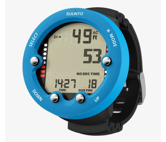 Suunto Zoop Novo Dive Computer - Blue - Zoom Image 2