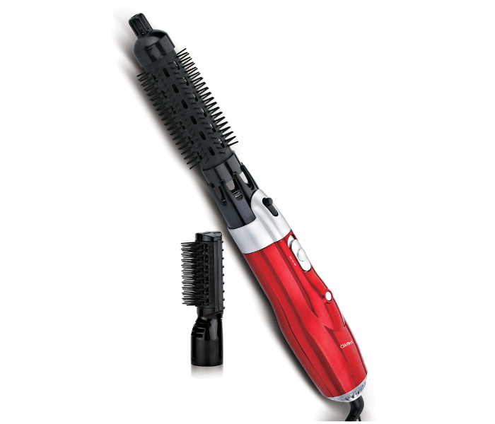 Clikon CK3258 800W 2 In 1 Hair Styler - Red and Black - Zoom Image 2