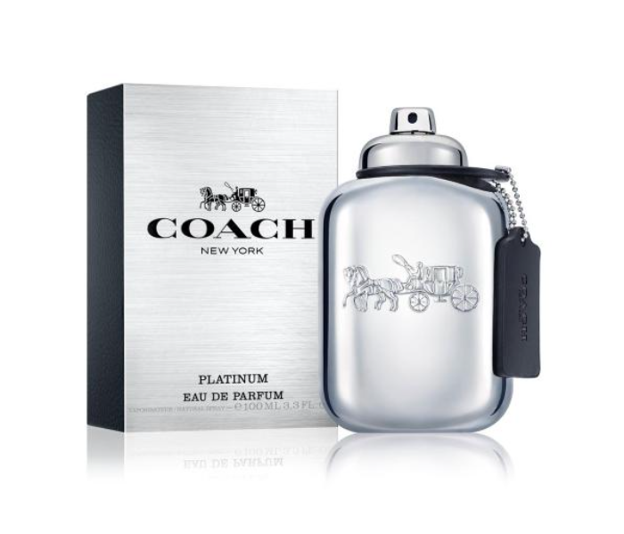 Coach 100ml Platinum Eau de Parfum for Men - Zoom Image