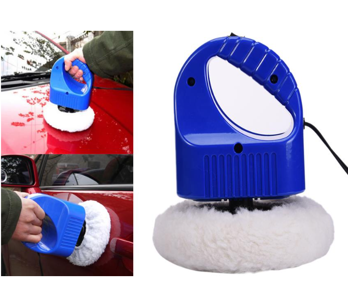 Generic 16cm Mini Portable Car Polishing Machine - Blue - Zoom Image 1