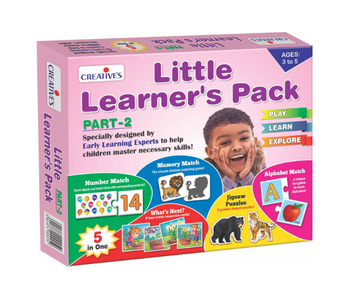 JMsouq Creative Educational CE00252 Little Learners Pack 2 Educational Game for Kids - Zoom Image 2