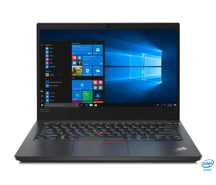 Lenovo ThinkPad E14 20RA007GUE 14 Inch Intel Core i5-10210U Processor 4GB RAM 1TB HDD Intel HD Graphics DOS Laptop - Black - Zoom Image 3