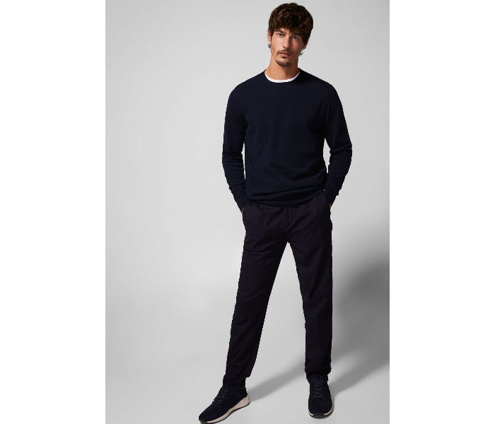 Springfield 140453911 XXL Knitted Jumper for Men - Dark Blue - Zoom Image 1