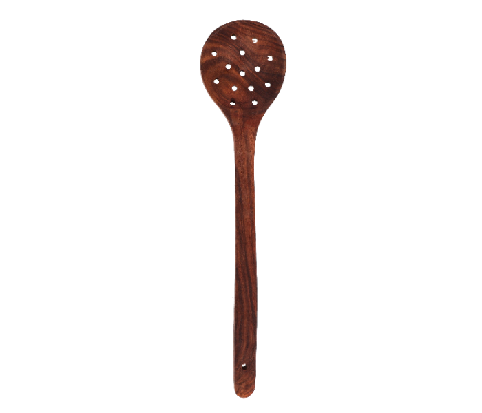 Royalford RF10033 38.5cm Wooden Bundi Skimmer - Brown - Zoom Image