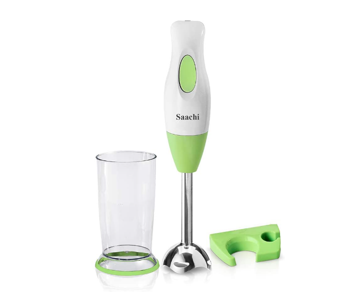 Saachi CH4256 200W 700ml Hand Blender with Plastic Jar - Green - Zoom Image 1