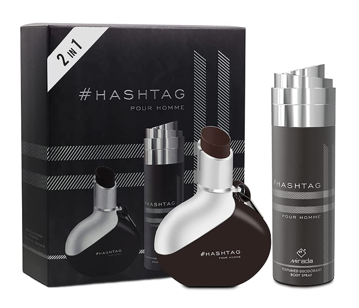 Mirada 2 in 1 Hashtag Pour Homme Gift Set for Men - Zoom Image