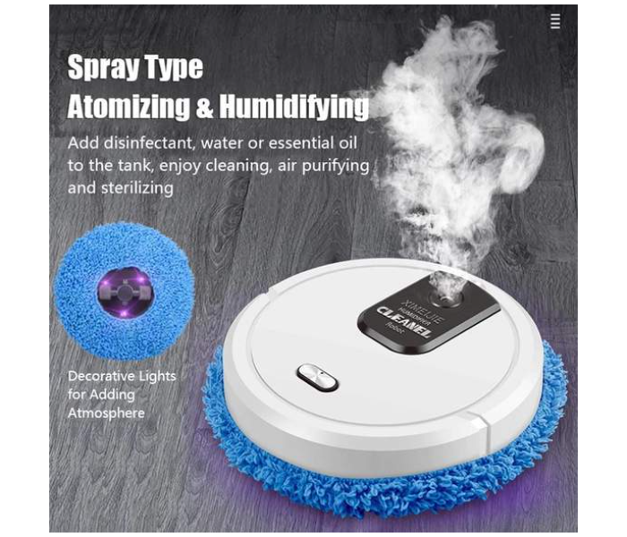 Portable Multifunctional Robot Vacuum Cleaner and Mopping Sweeper Machine - Zoom Image 2