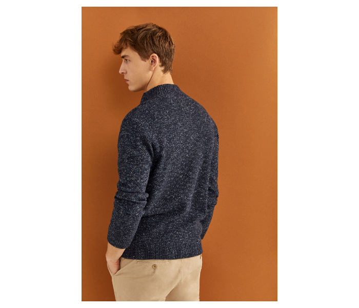 Springfield 023920811 XL Cardigan for Men - Dark Blue - Zoom Image 3