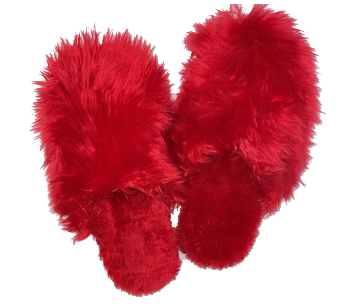 Casual LFC112 US 09 Daily Wear Soft Flat Home Slippers for Women - Red - Zoom Image