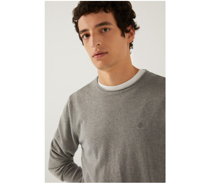 Springfield 140938746 XXL Knitwear for Men - Grey - Zoom Image 3